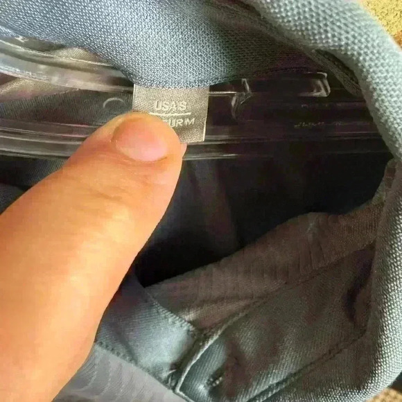 Ping Gray Blue Sensorcool Iron Golf Polo - size Small - Picture 3 of 4